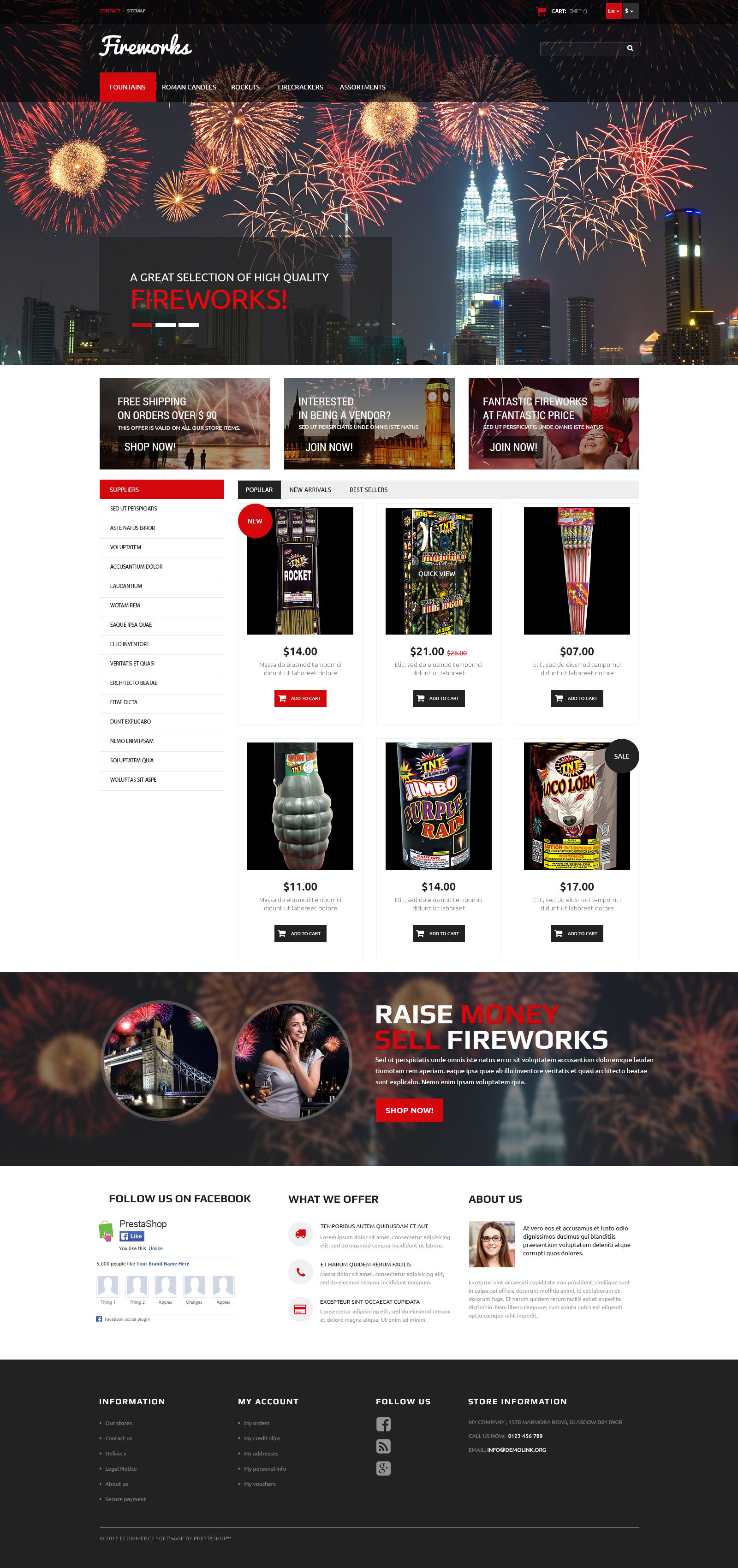 Fireworks Store PrestaShop Theme