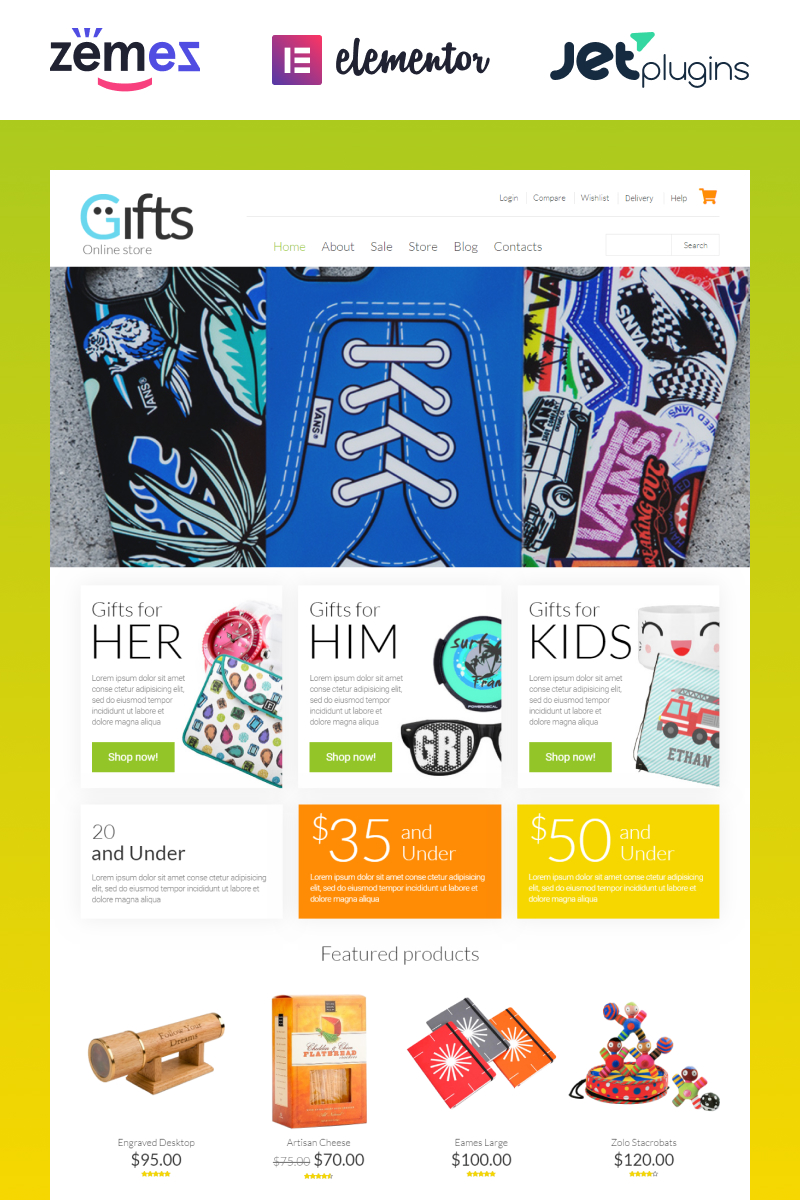 Gifts Shop WooCommerce Theme