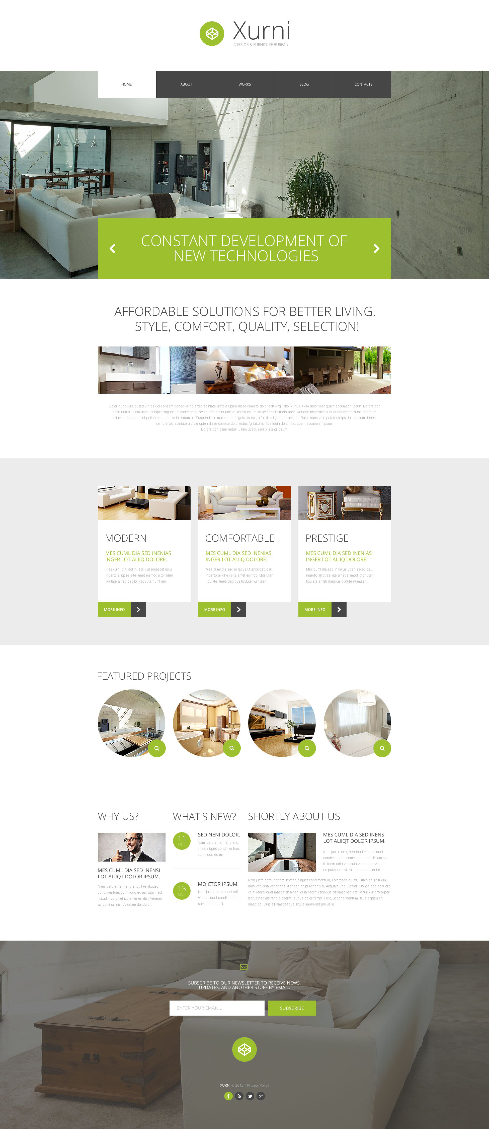 Stylko - Home Interior and Furniture WordPress Theme
