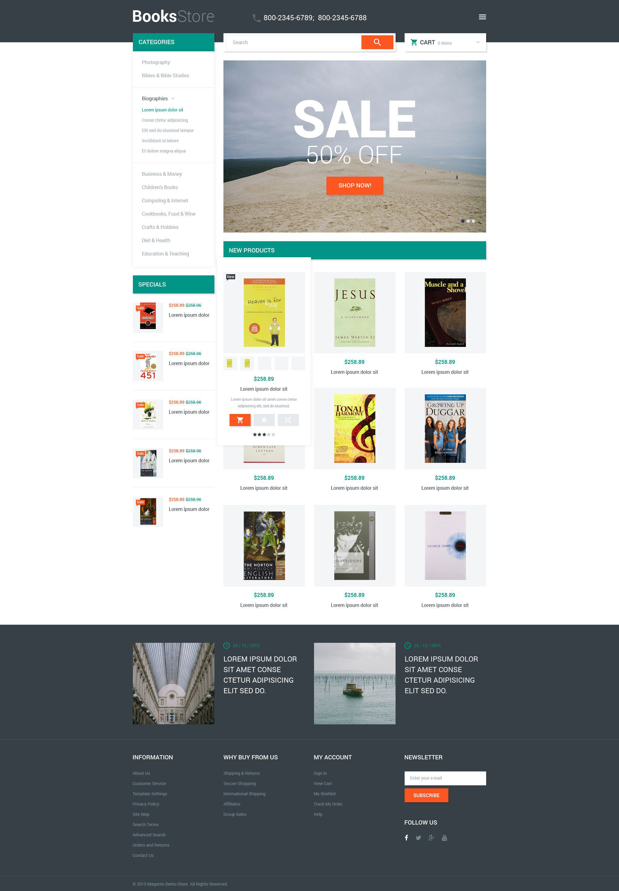 Templates Magento