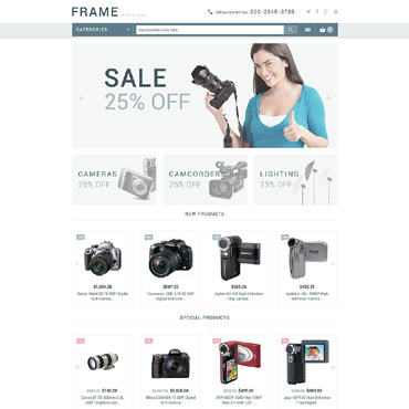 Template Electronice Magento #53713