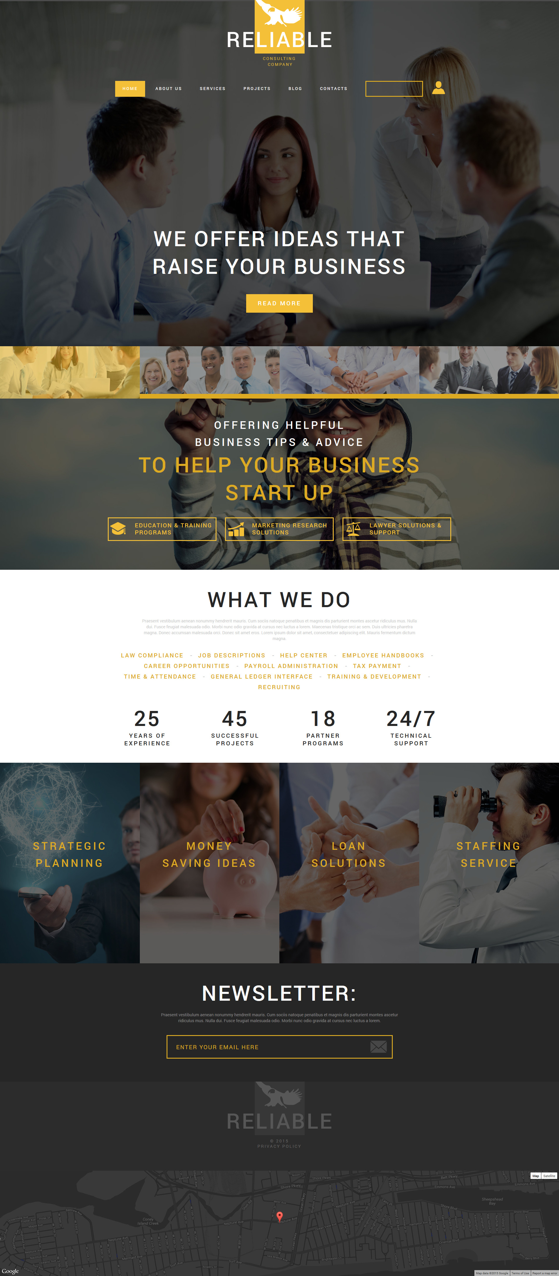 Business Consulting Company Joomla Template