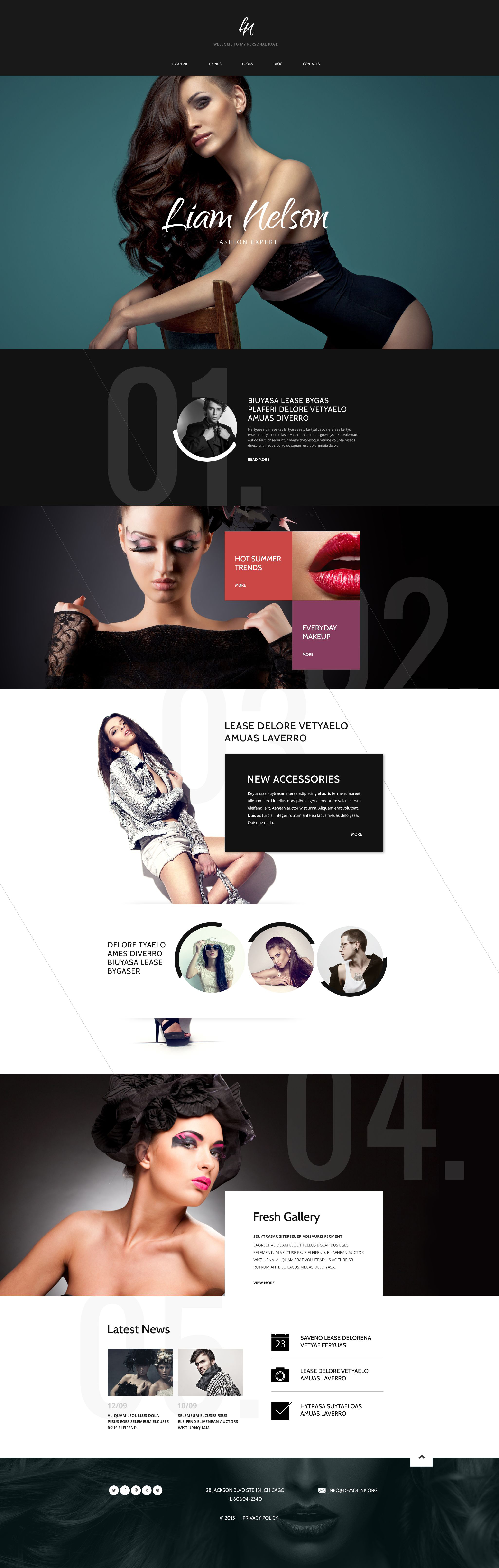 Fashion Expert Drupal Template