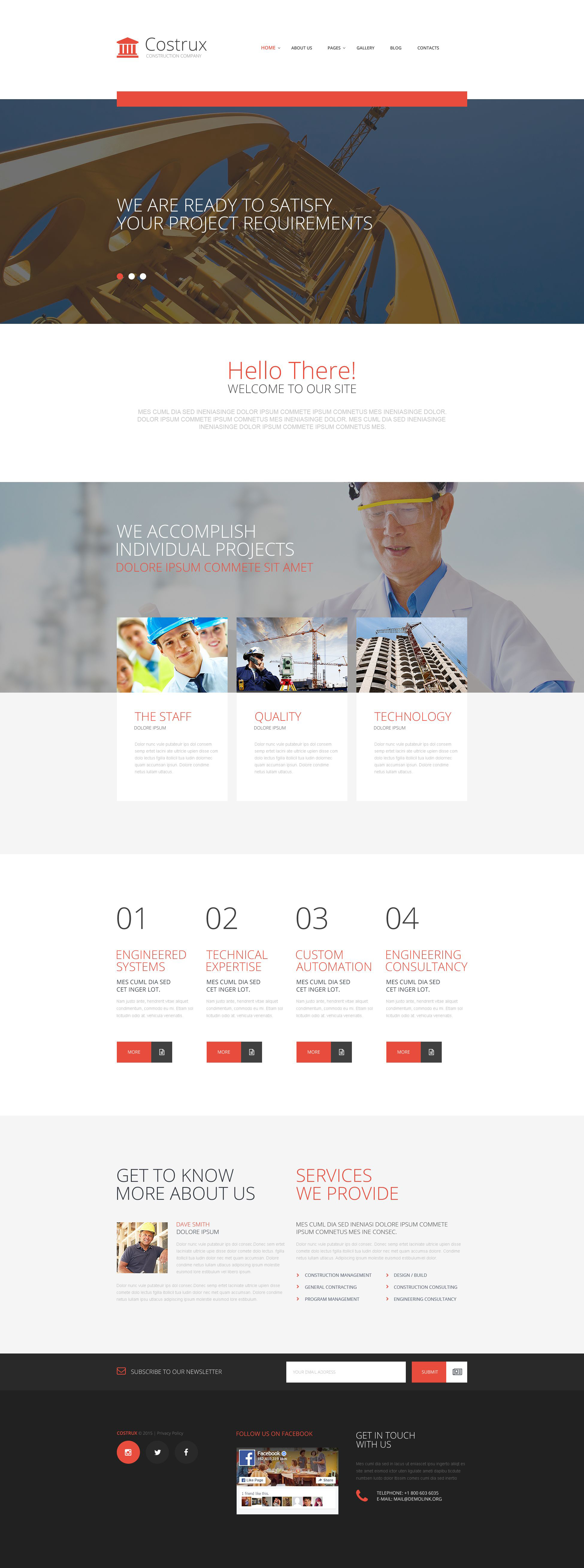 Costrux Joomla Template