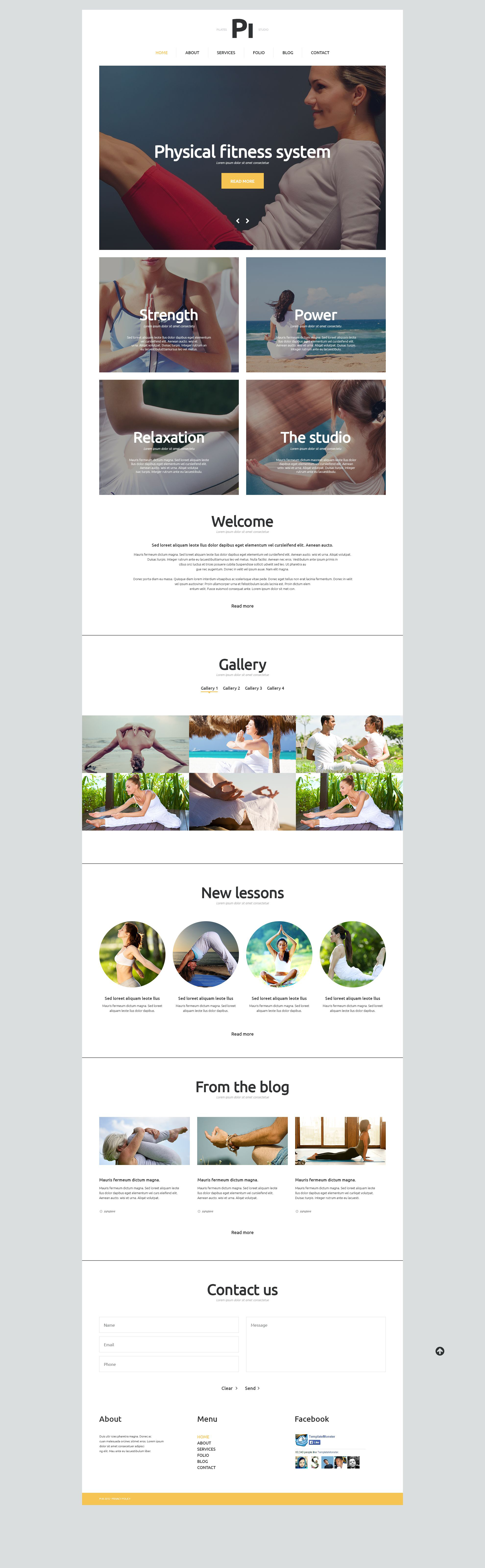 Sport Responsive Joomla Template