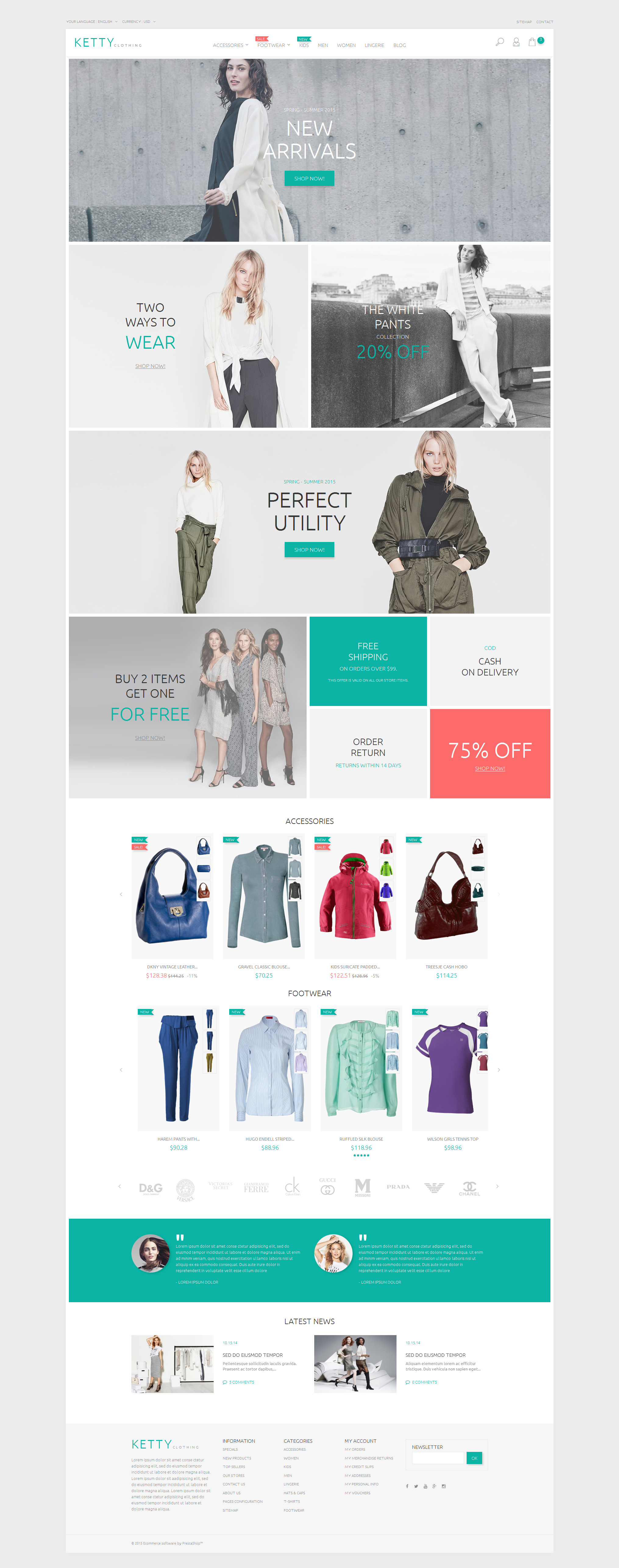 Modelli Prestashop﻿