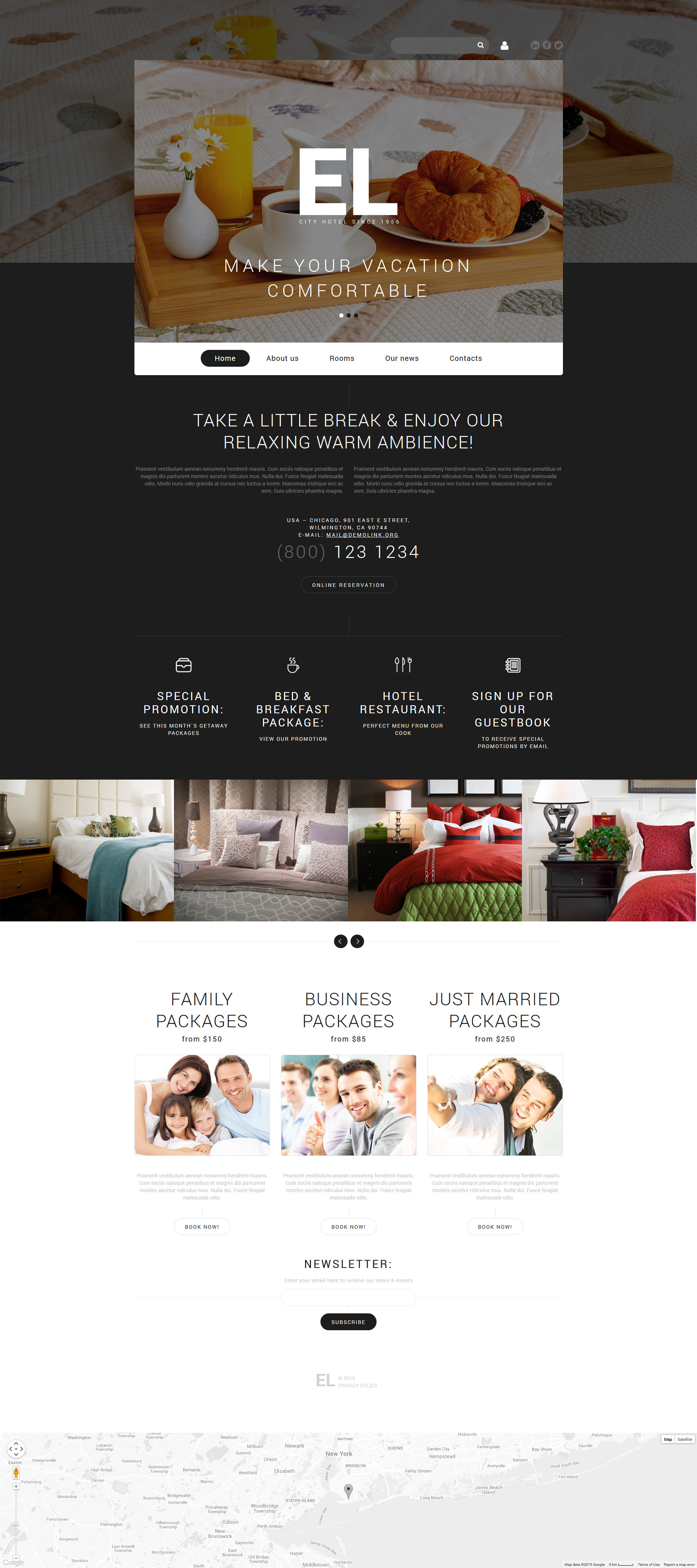 City Hotel Joomla Template