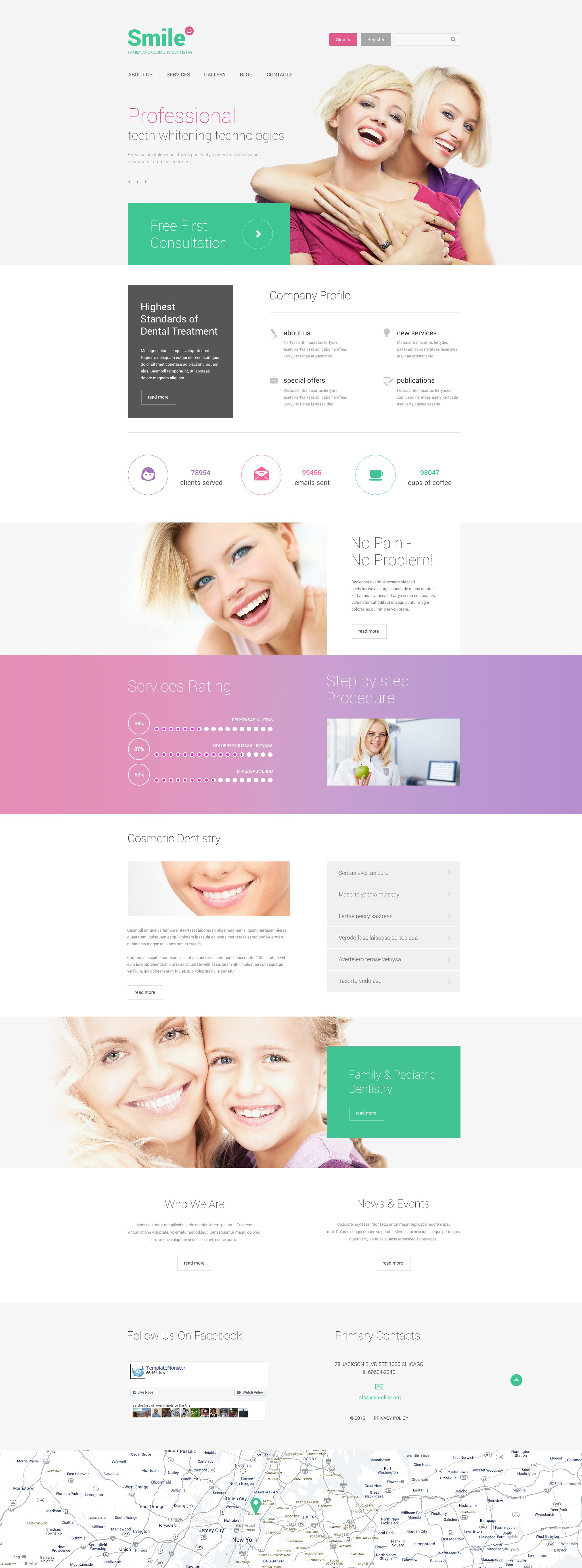 Family Dentistry Drupal Template