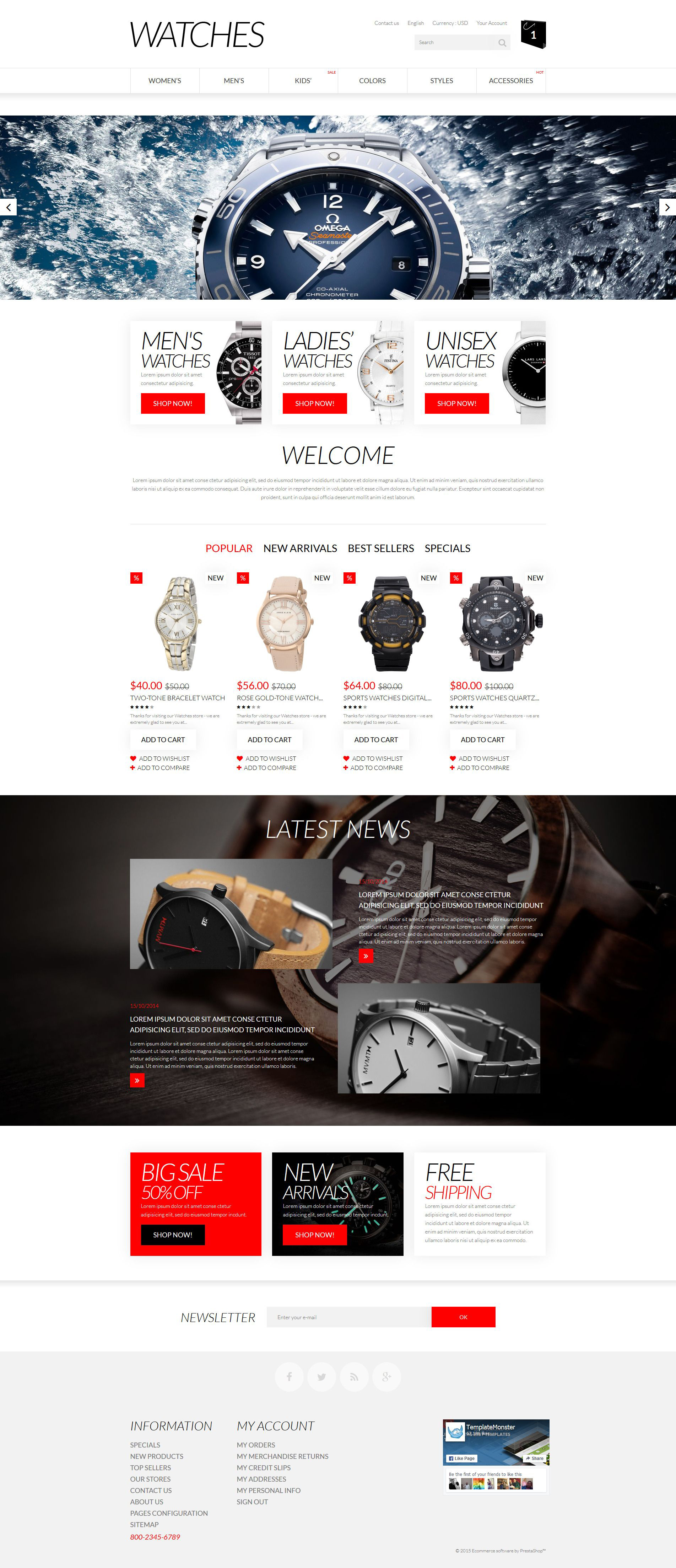 Apparel PrestaShop Theme