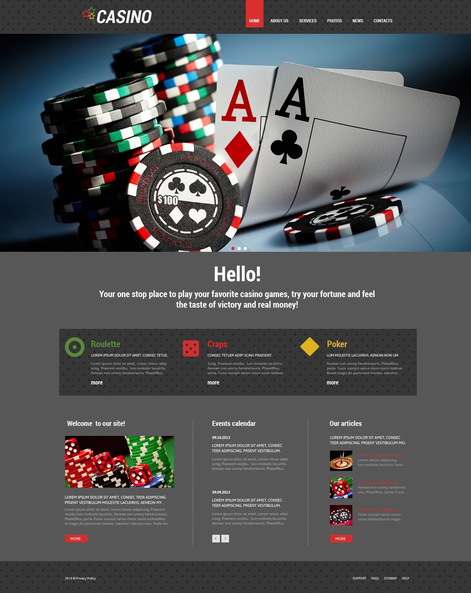 GameZone - Online Casino WordPress theme