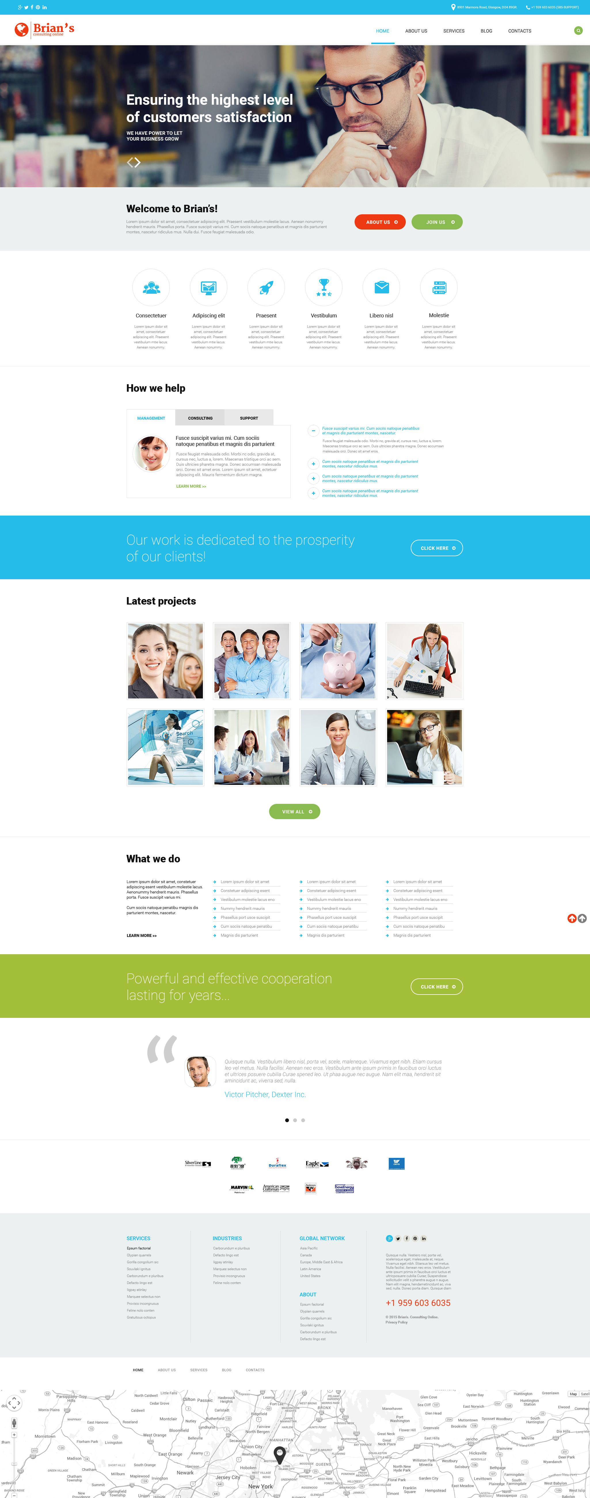 Consulting Responsive Joomla Template