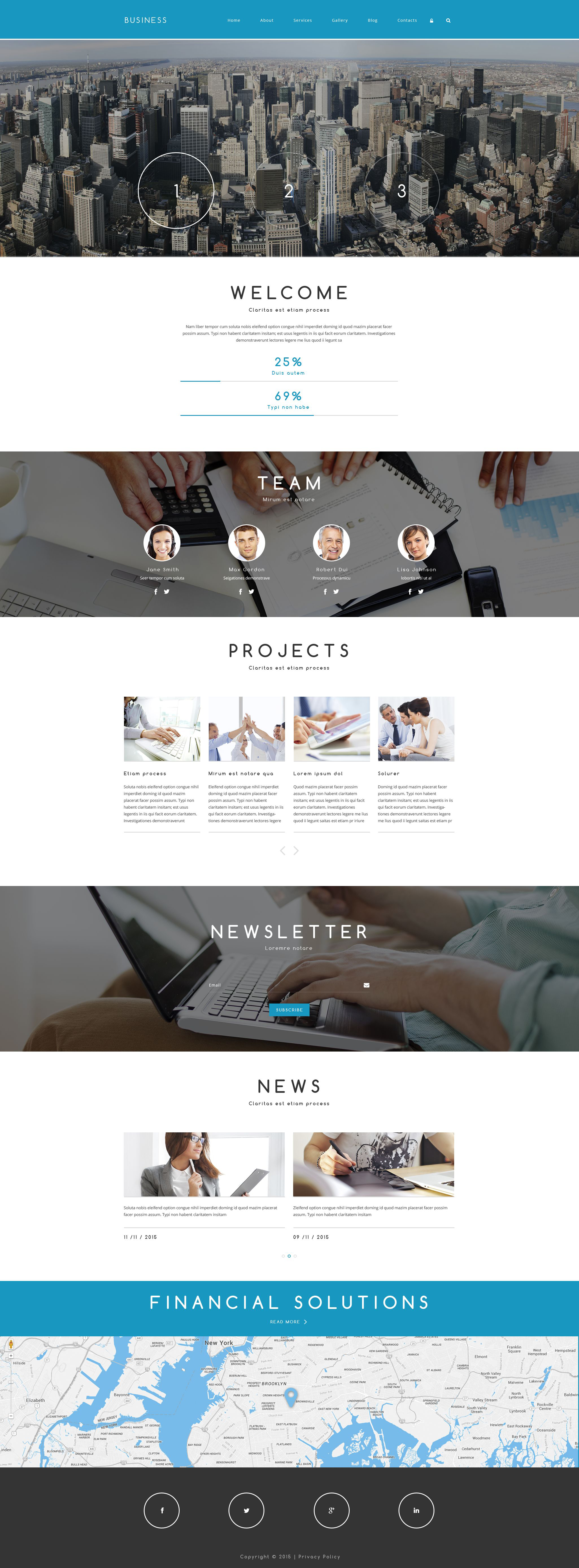 Business Associate Drupal Template