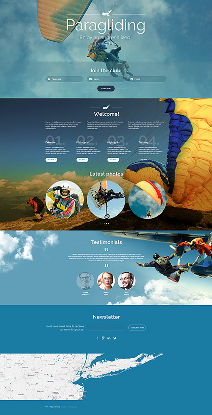 Landing Page Screenshot