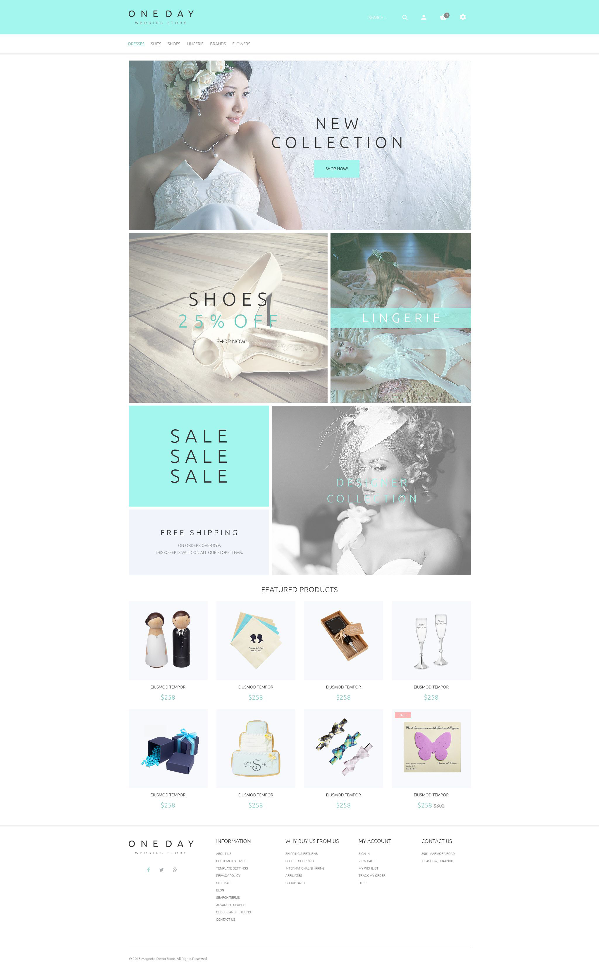 One Day Magento Theme