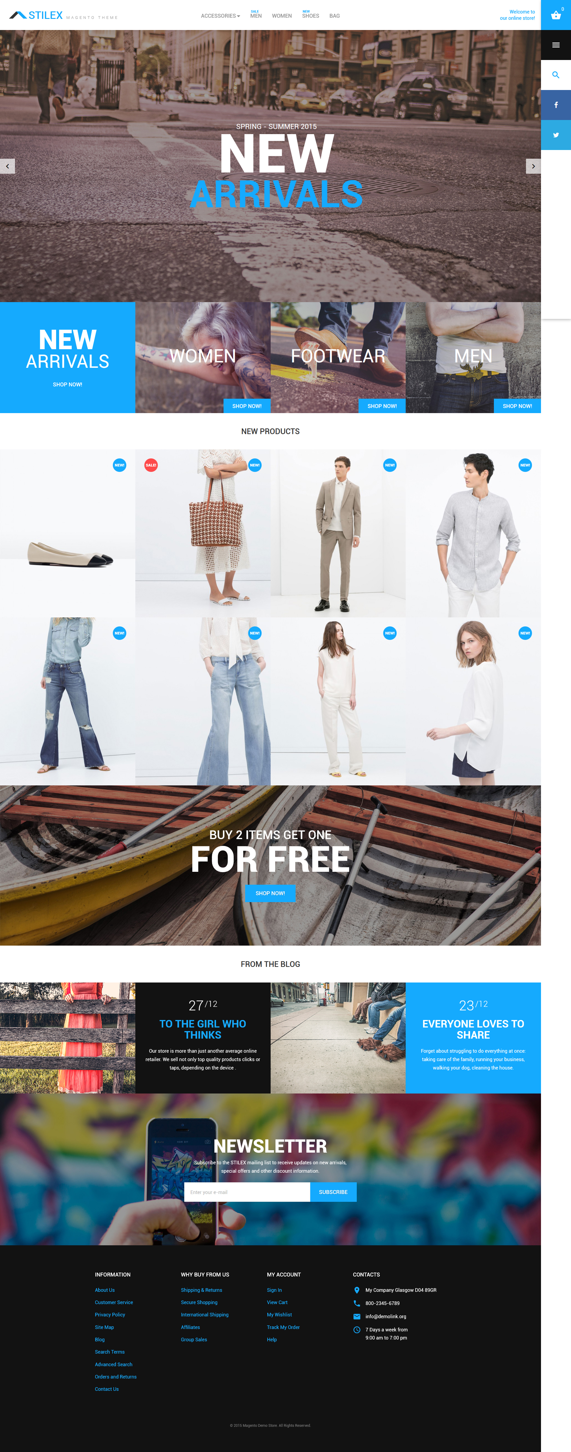 Stilex Magento Theme