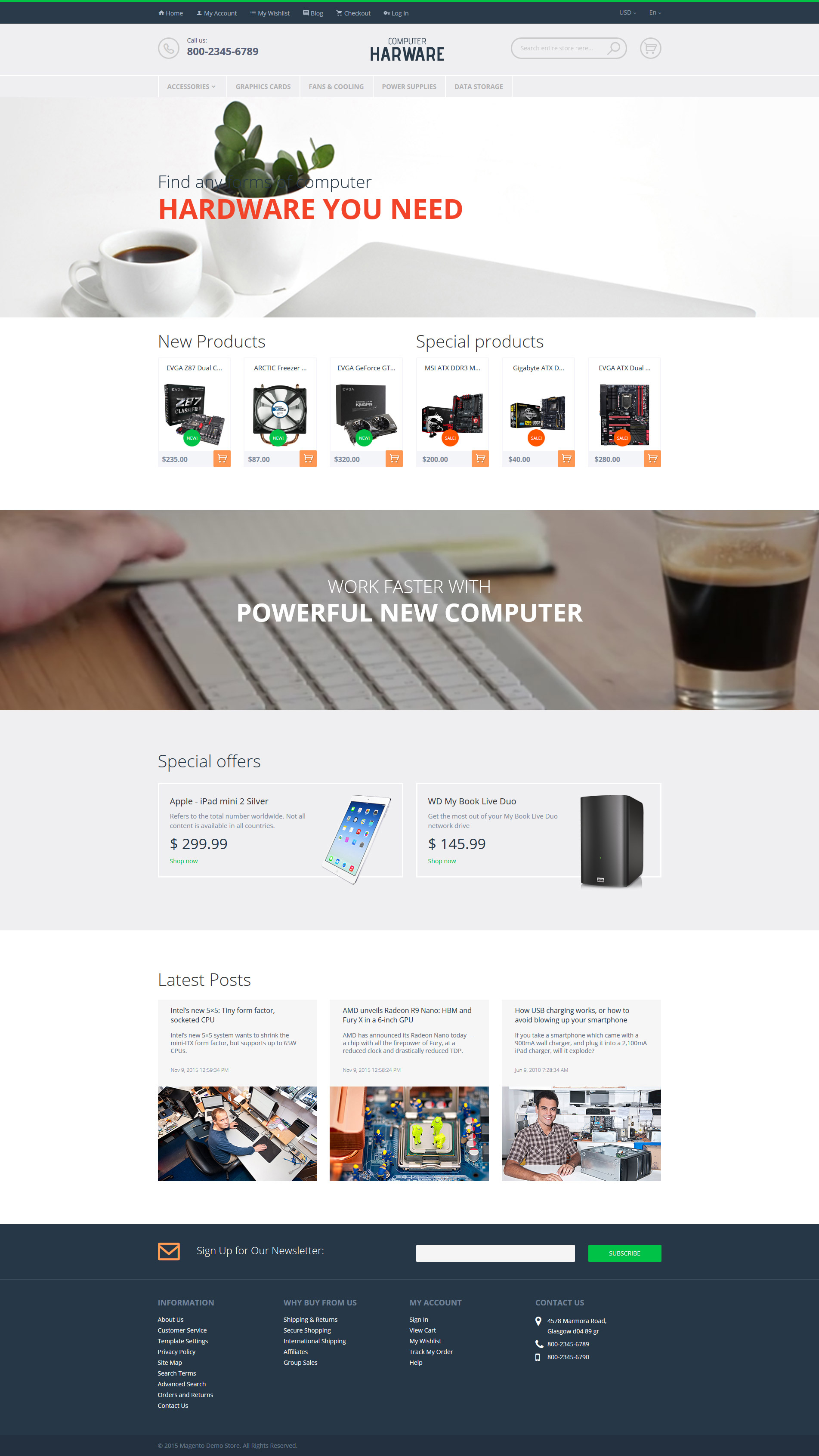 Temas Magento