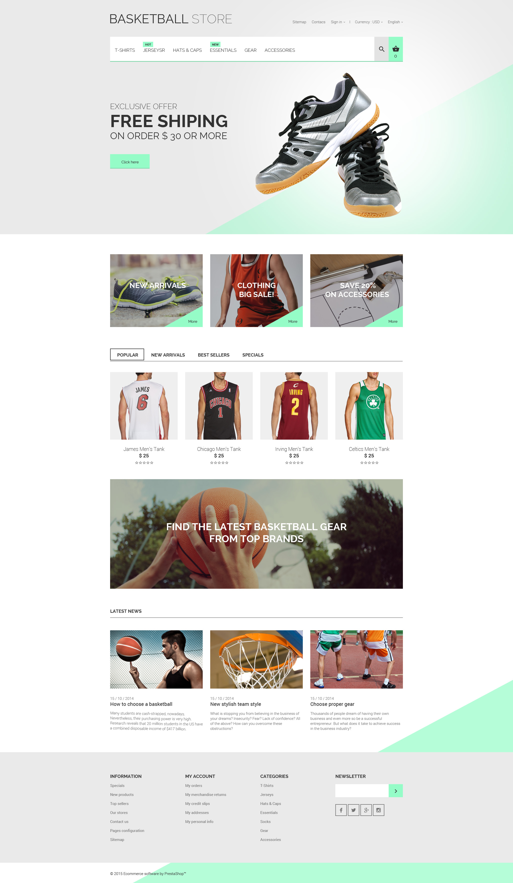 Modelli Prestashop﻿