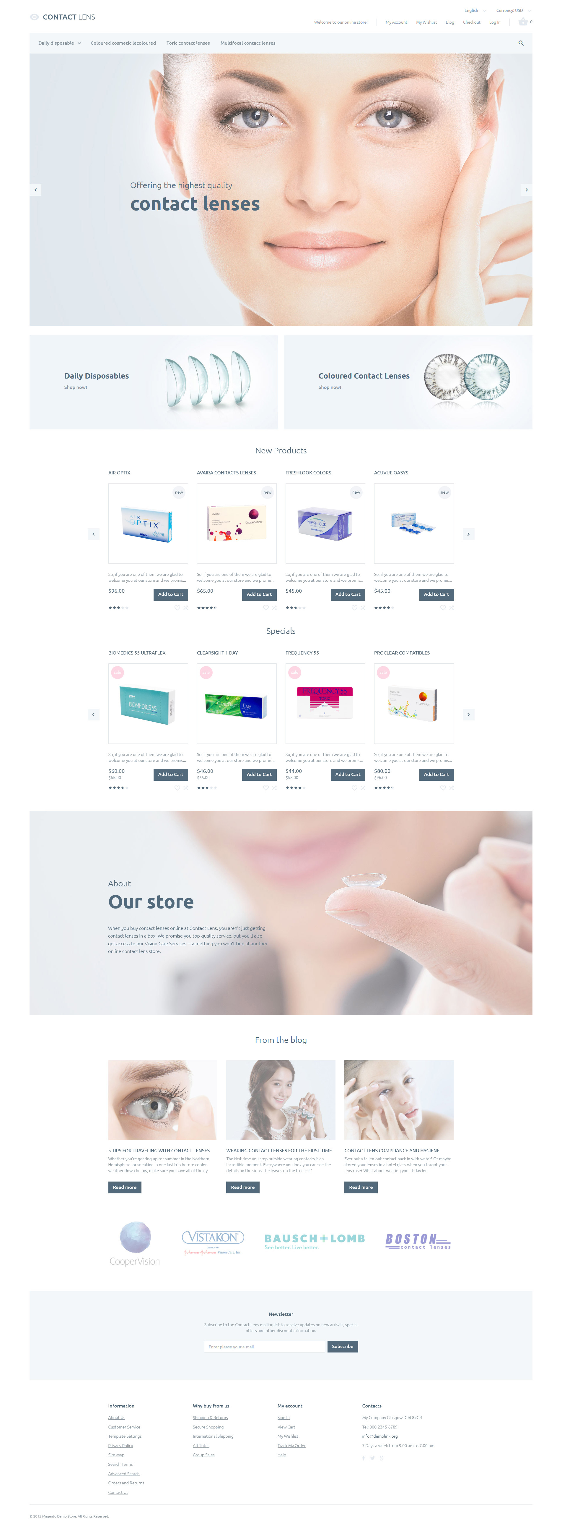 Templates Magento