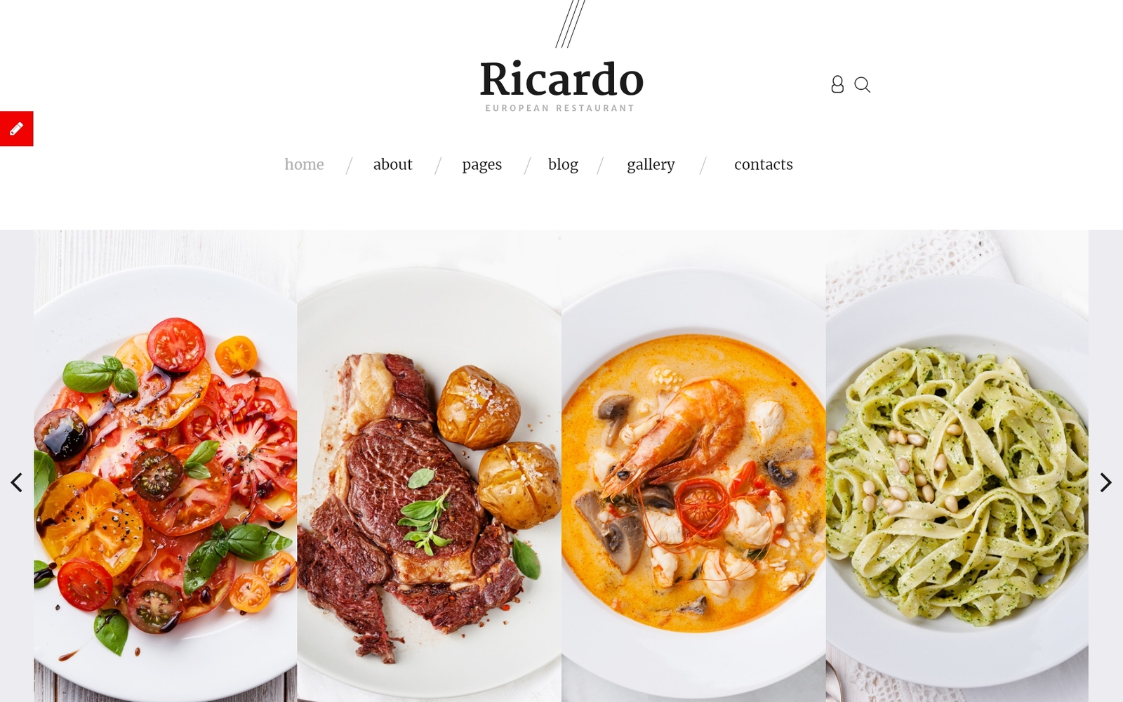 Ricardo Joomla 3 Template