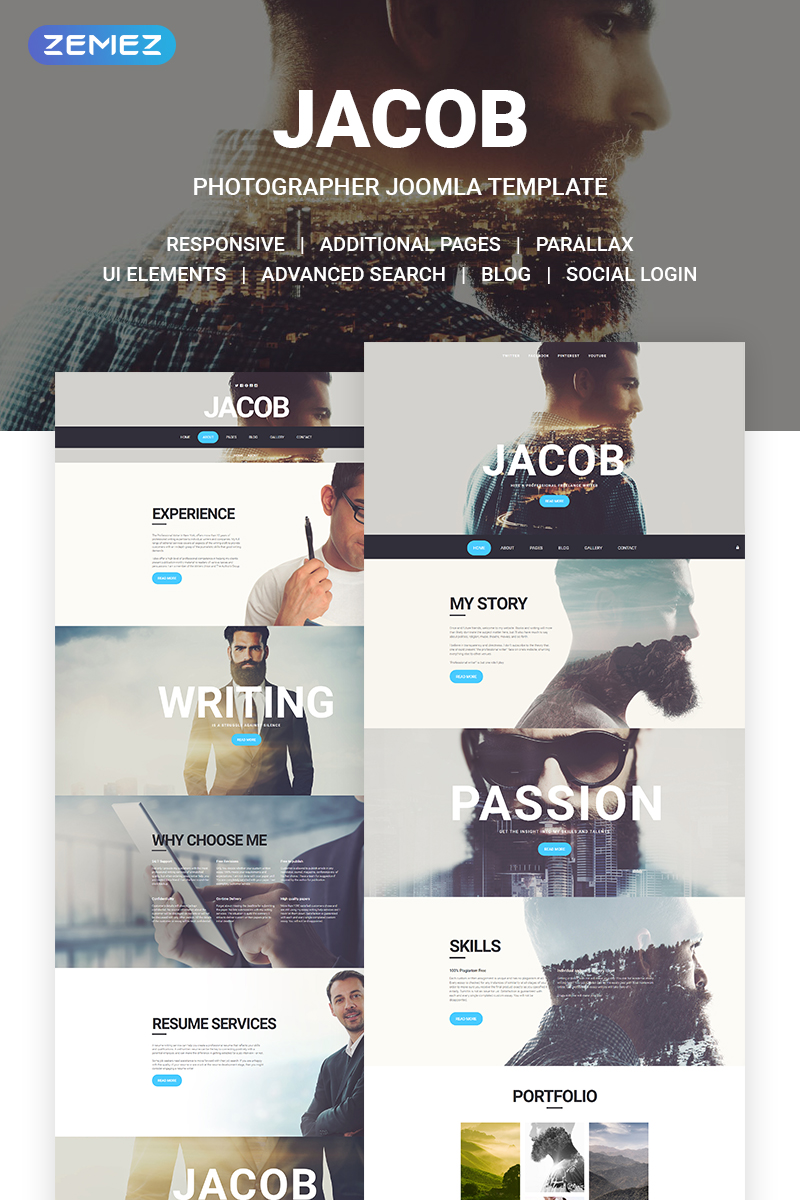 Jacob Joomla Template