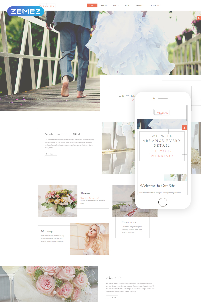 Wedding AG Joomla Template