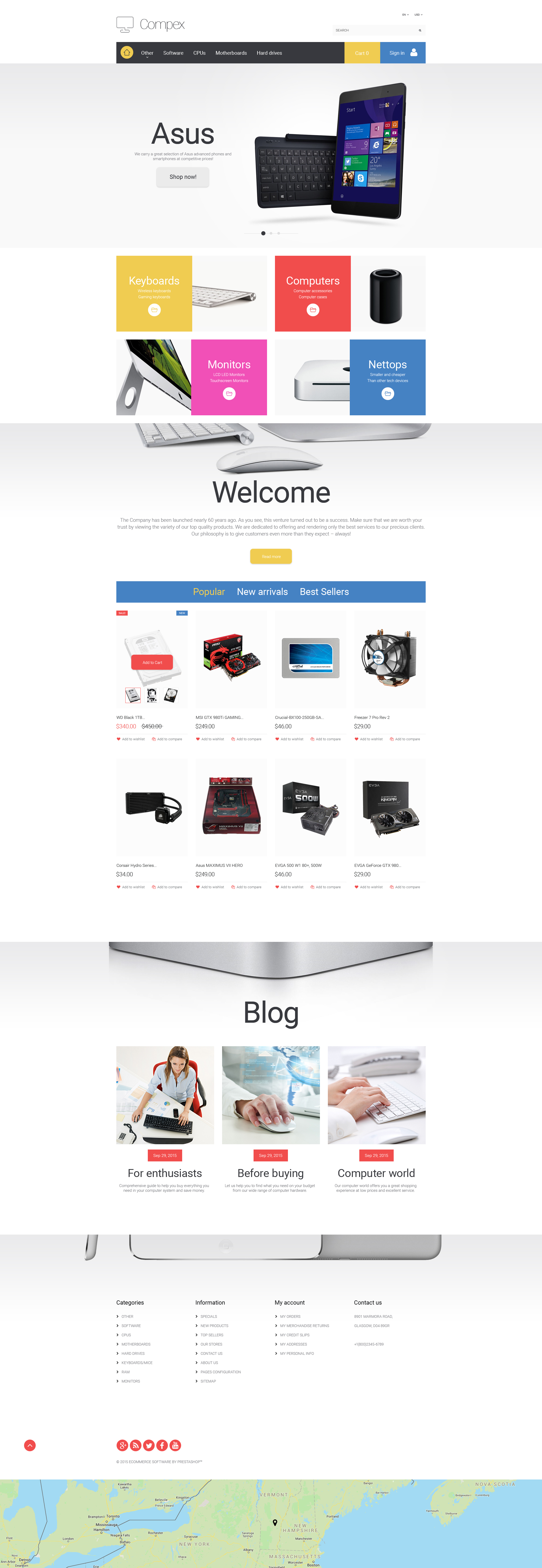 Compex PrestaShop Theme