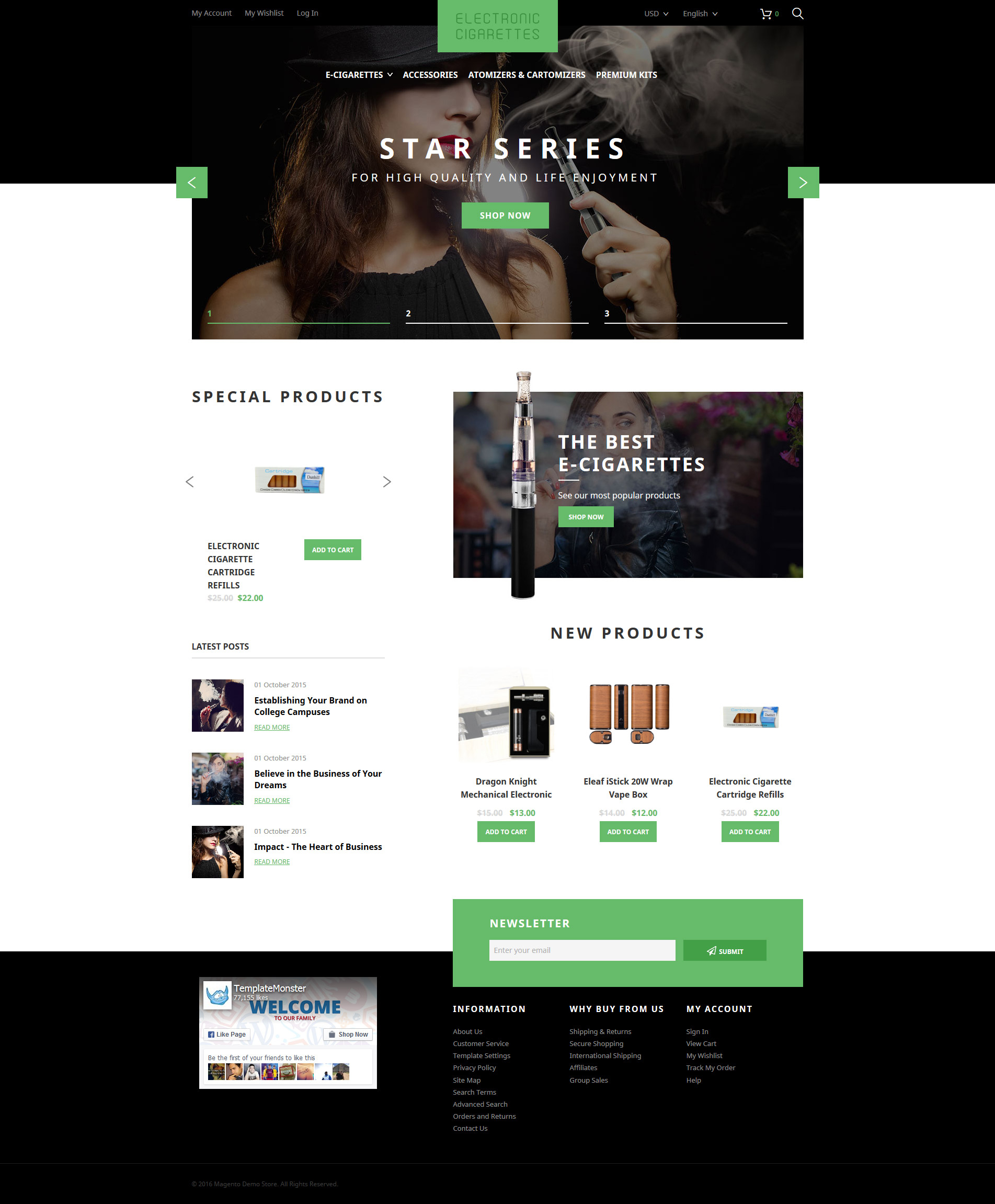 Templates Magento