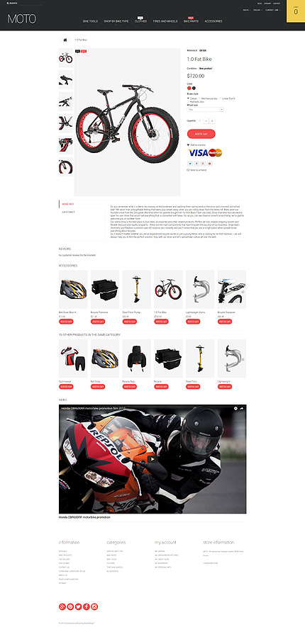 Prestashop Products Page Screenshot