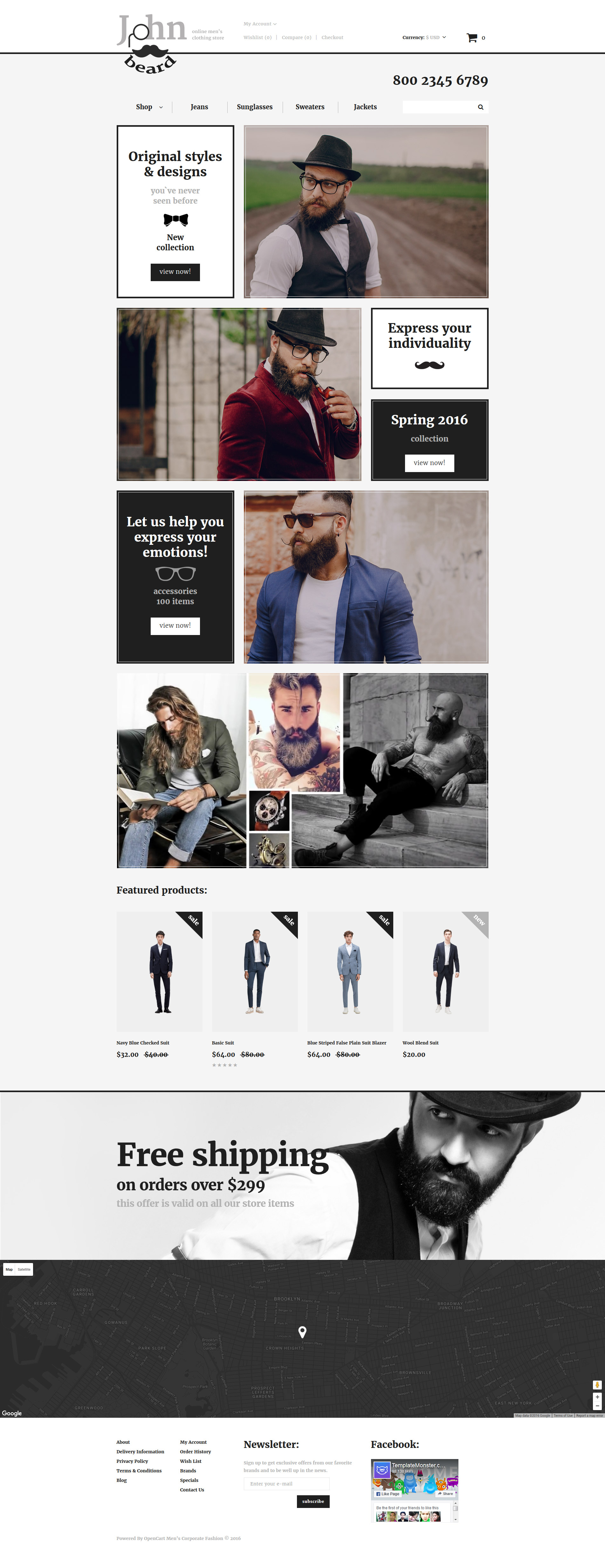 Fashion Store Responsive OpenCart Template