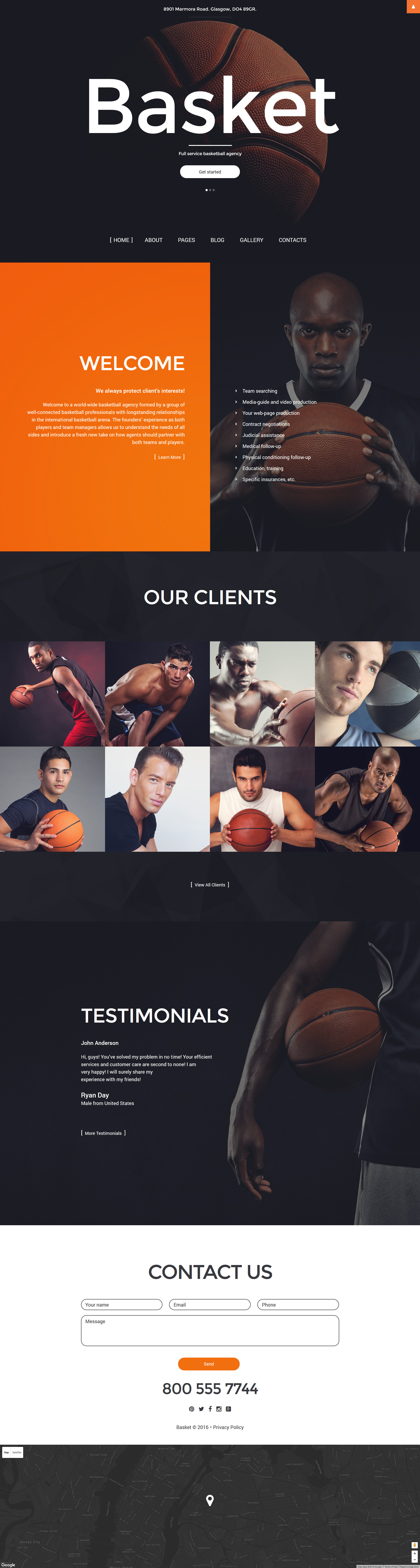 Basket Joomla Template