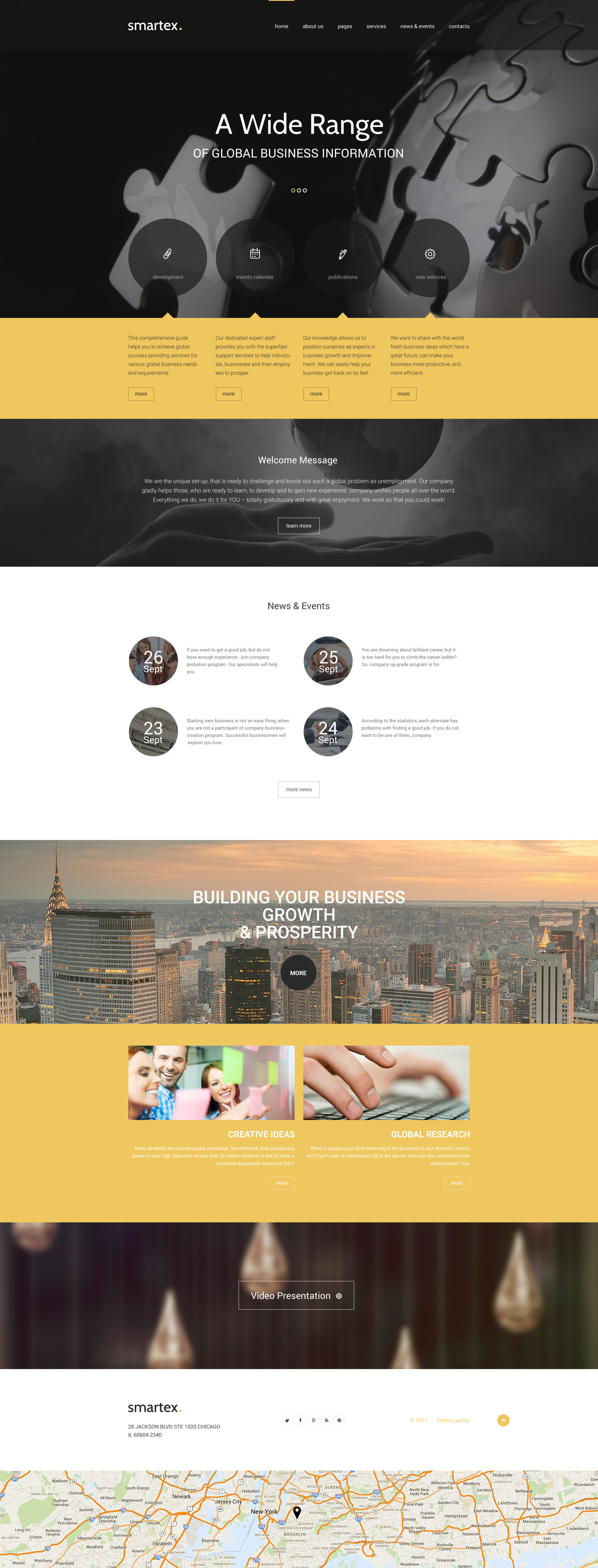 Business Services Responsive Joomla Template