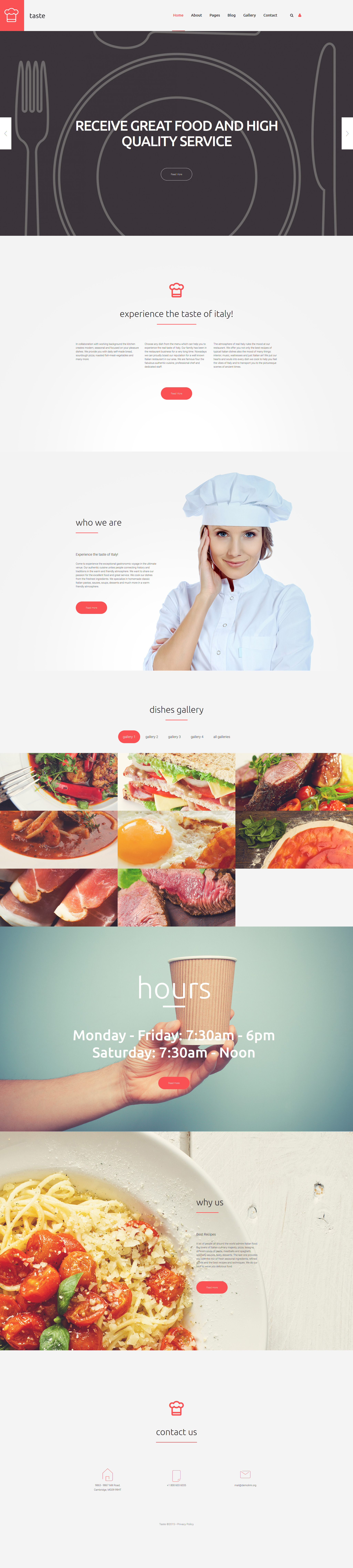 Cooking Responsive Joomla Template