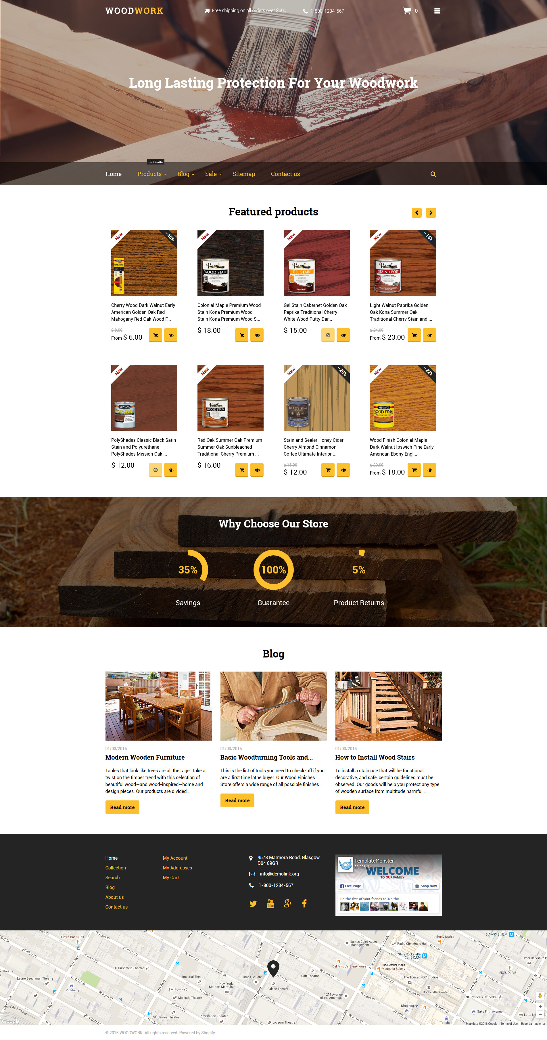 Woodwork Shopify Theme