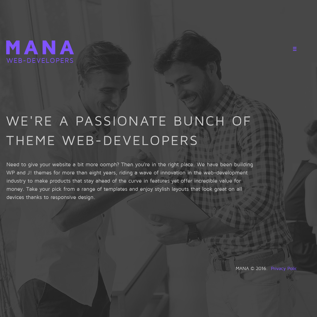 Web Development Responsive Joomla Template