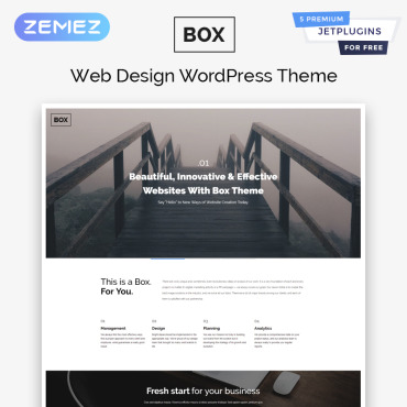 Template Web Design WordPress #58337