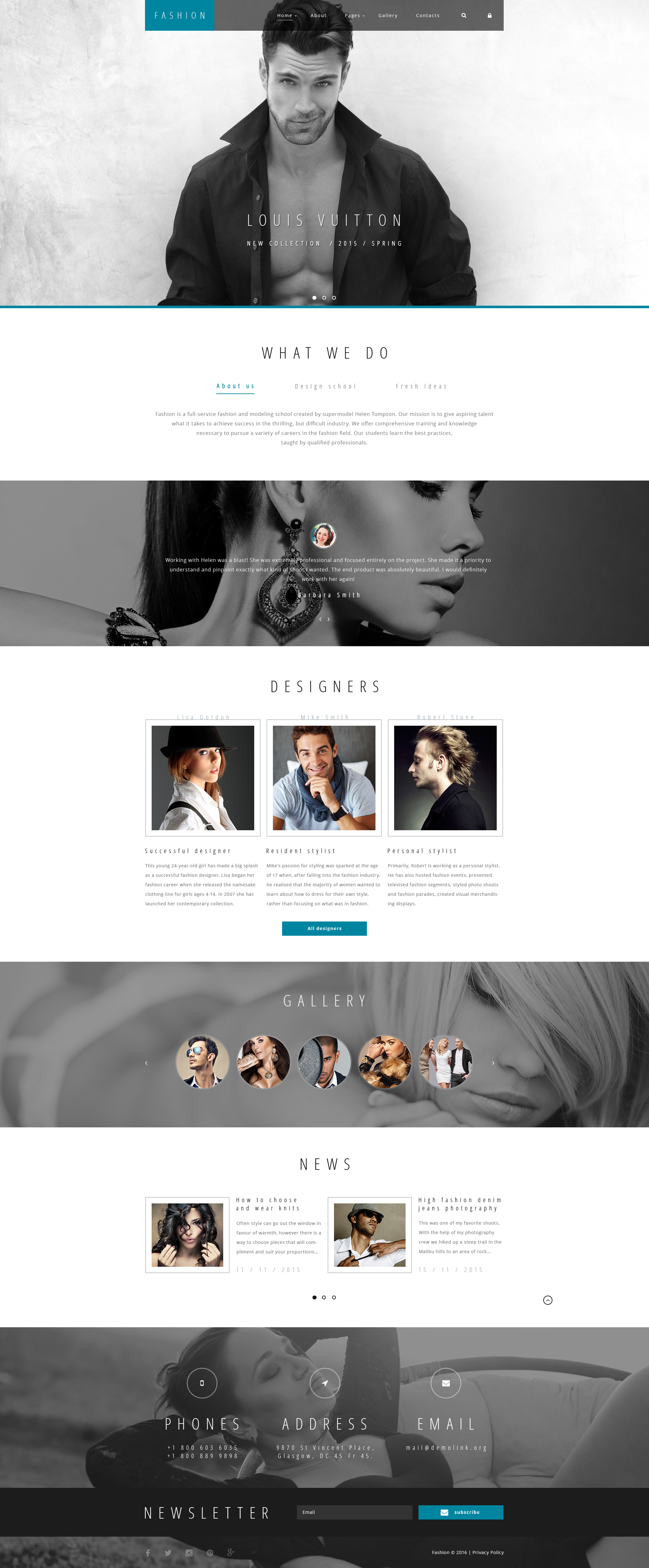 High Fashion Joomla Template