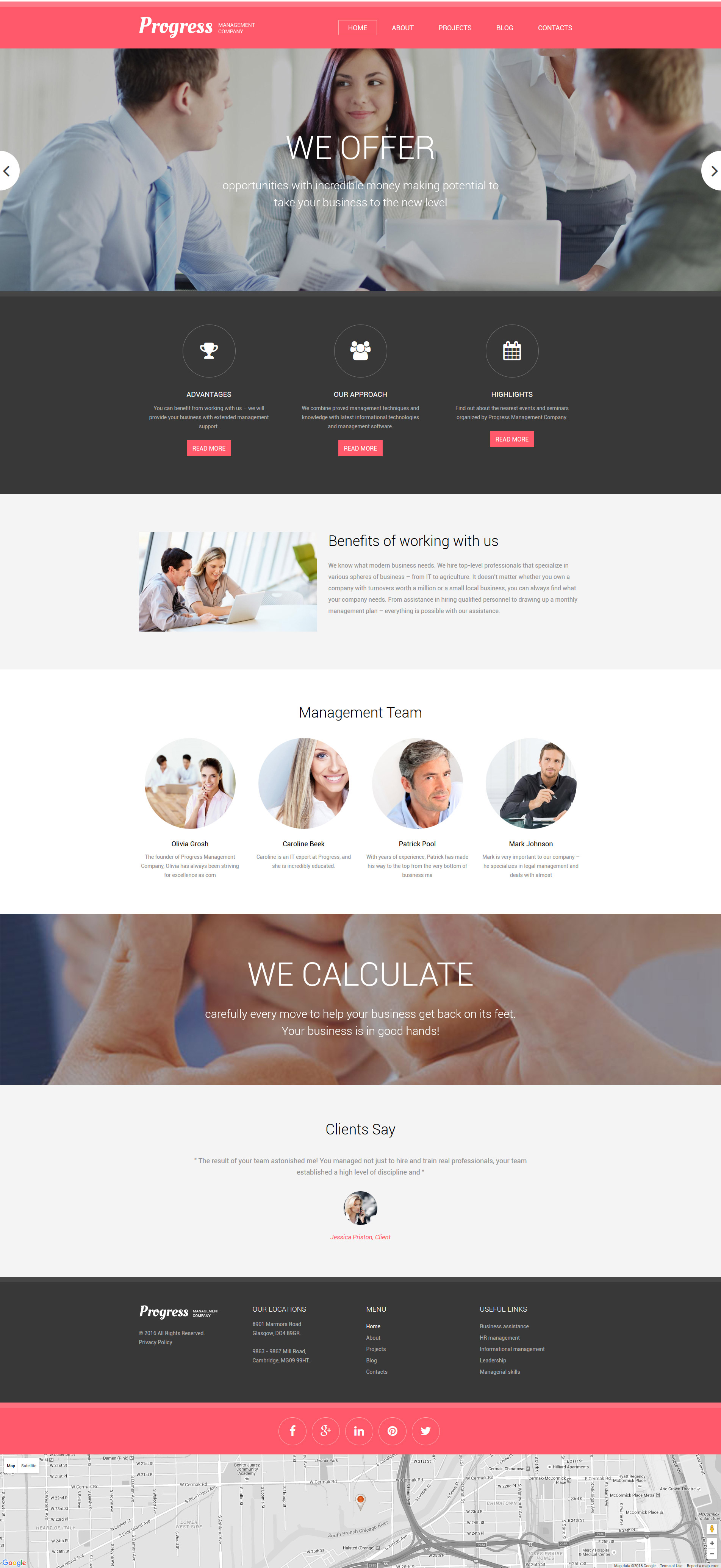 Progress Drupal Template