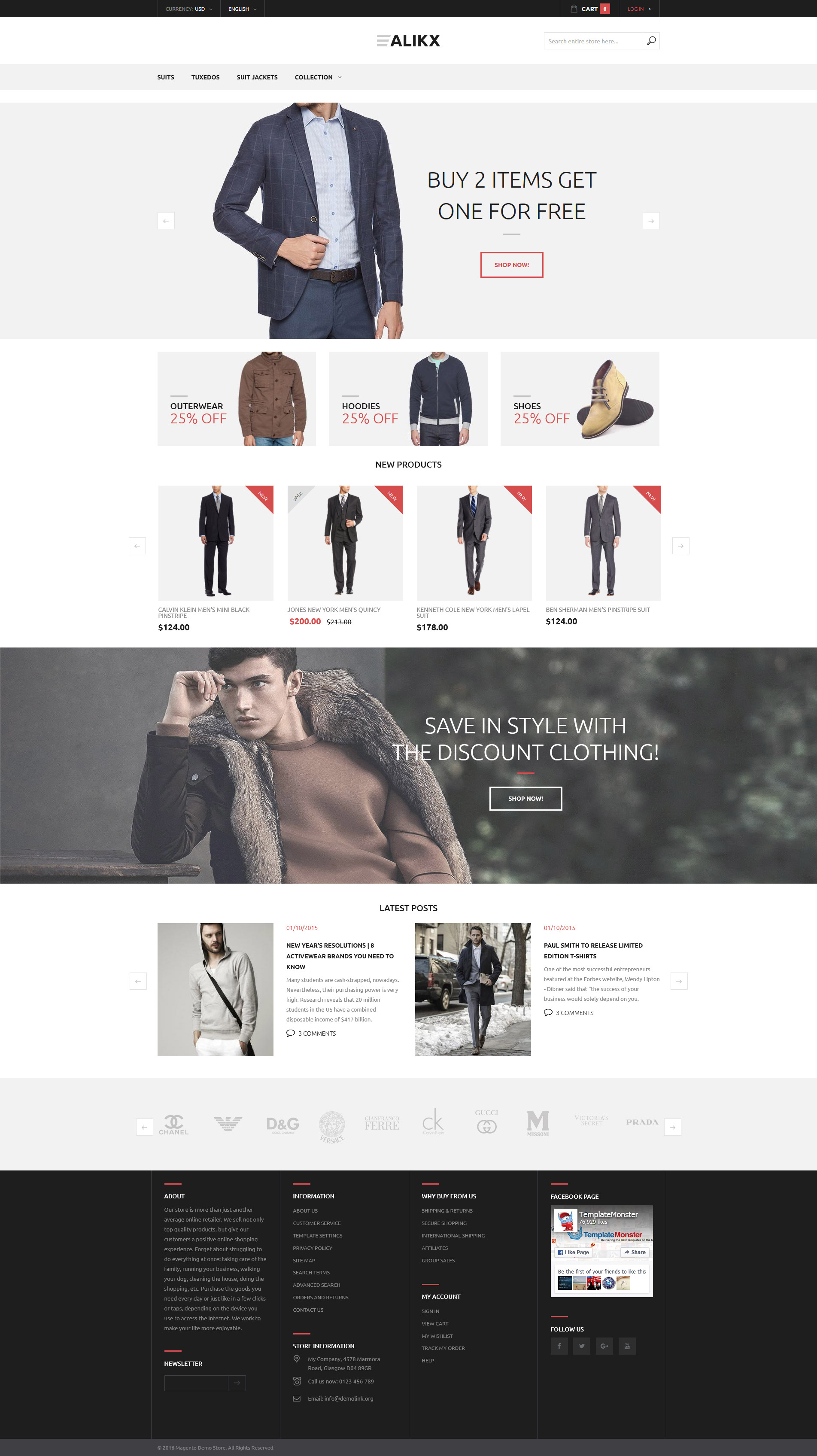 Templates Magento