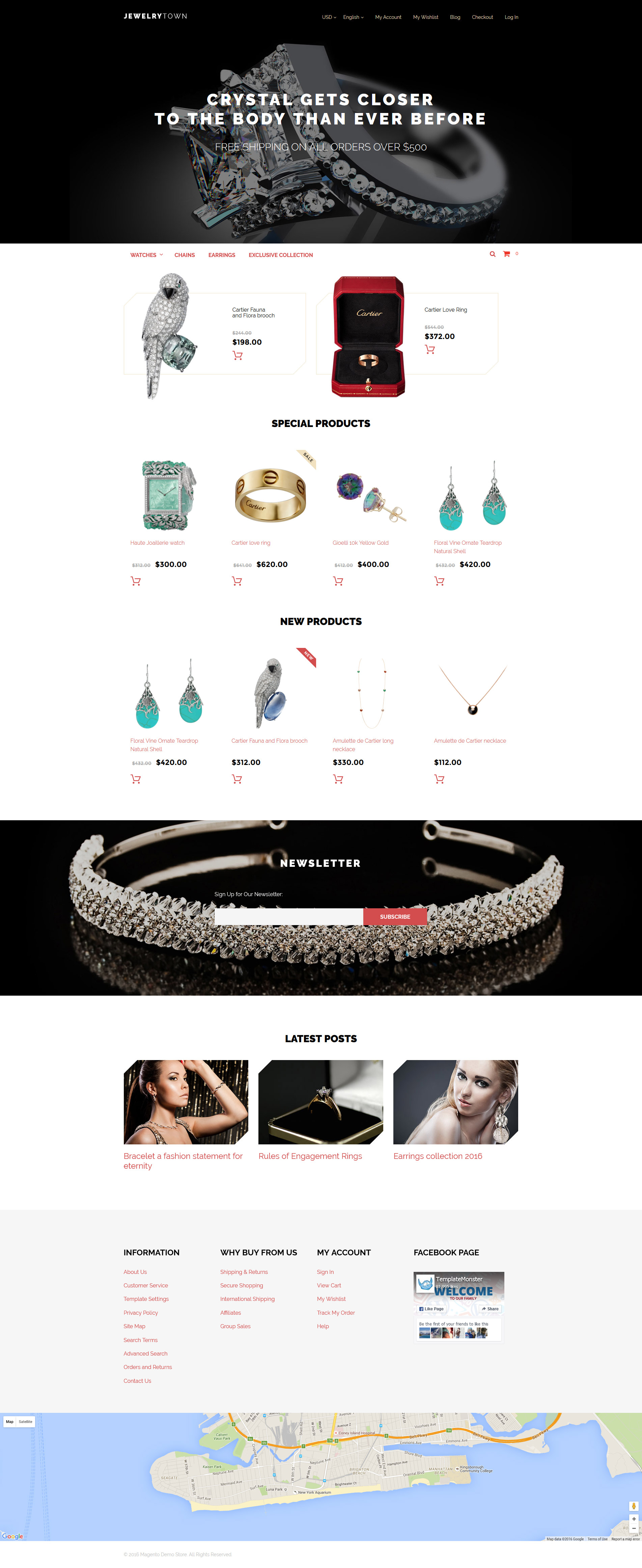 JewelryTown Magento Theme