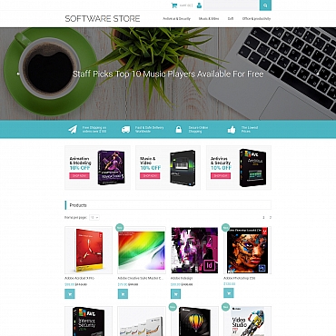 Template Software MotoCMS Ecommerce #58820
