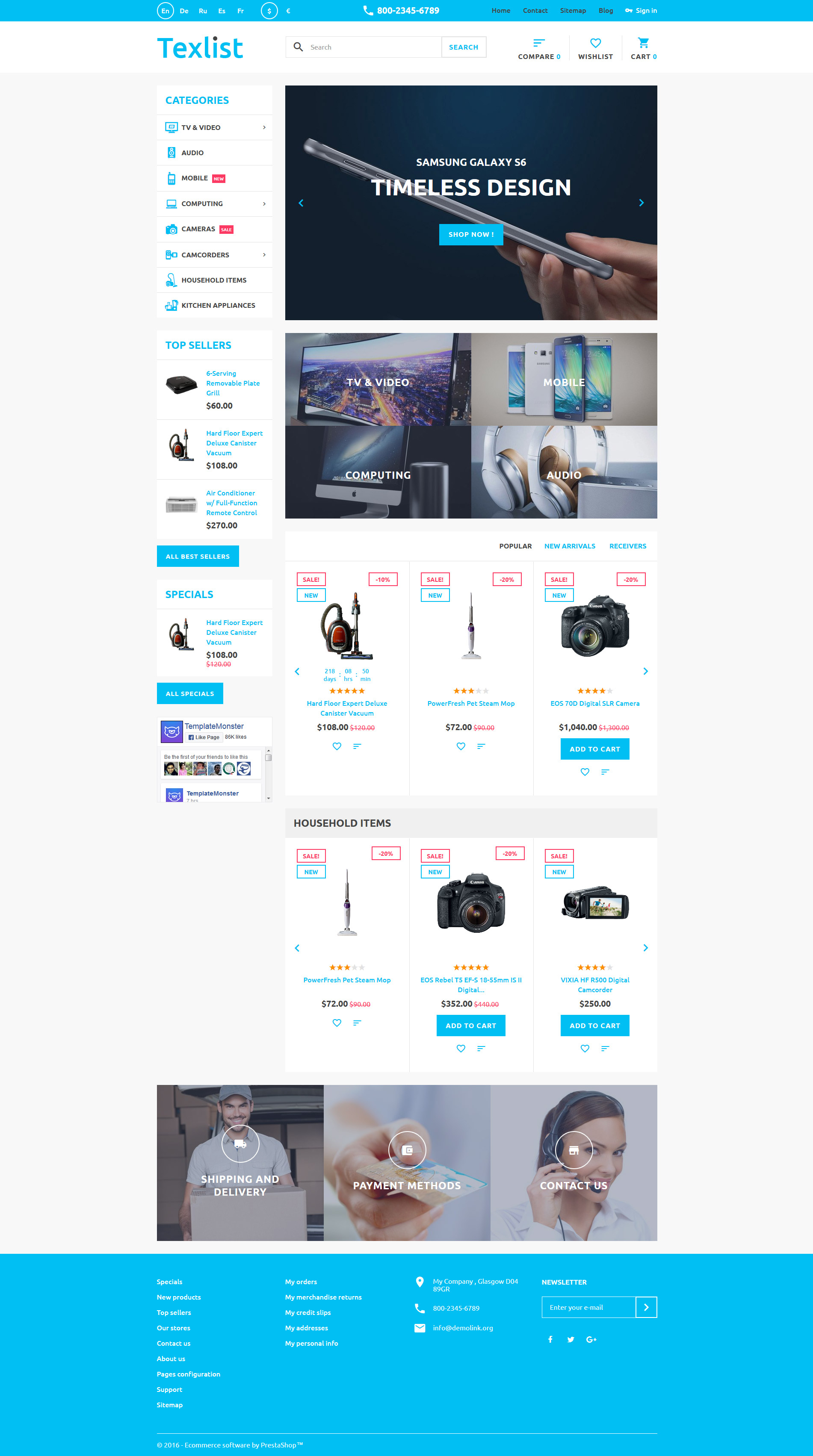 Template Prestashop