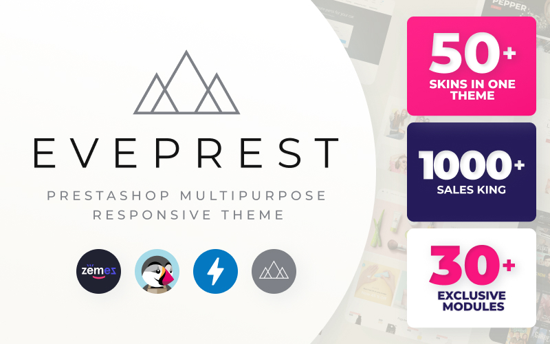 Eveprest - Multipurpose eCommerce Template PrestaShop Theme