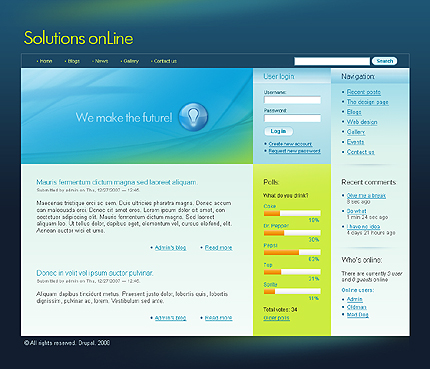 Drupal Modules Position Screenshot