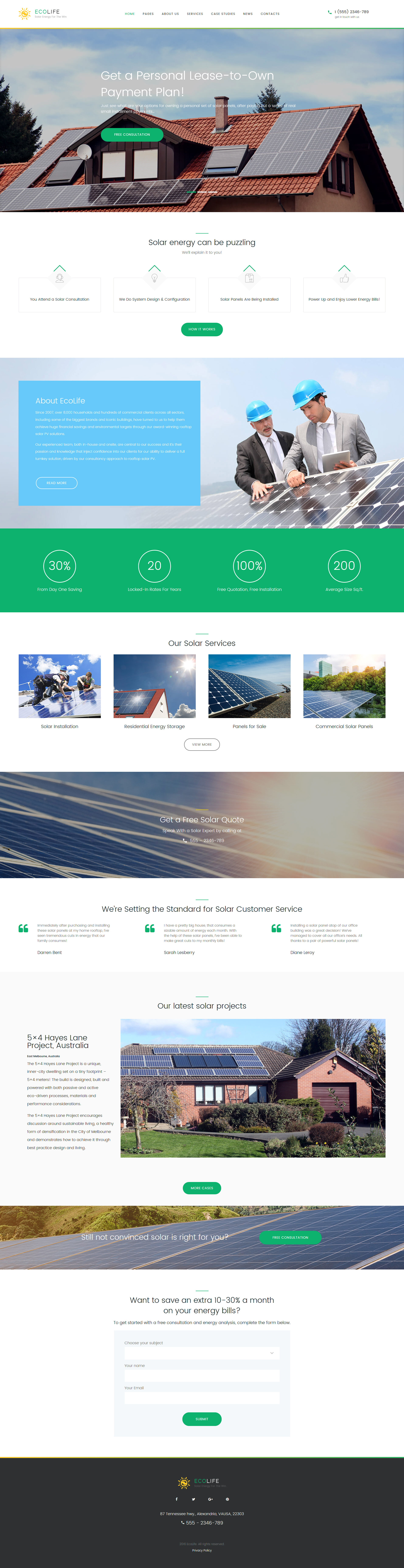 Eco Life - Environment & Ecology WordPress Theme