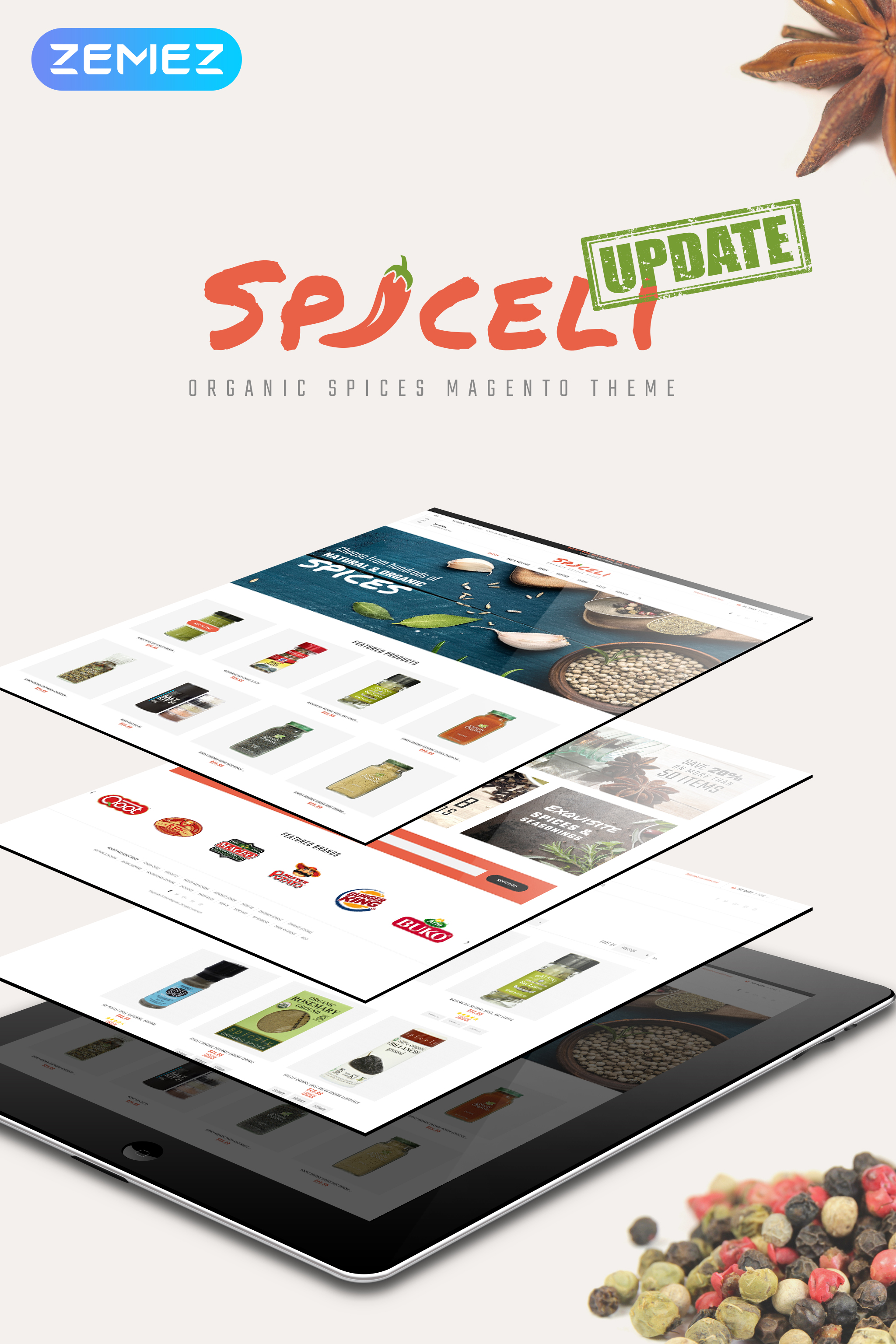 Spiceli Magento Theme