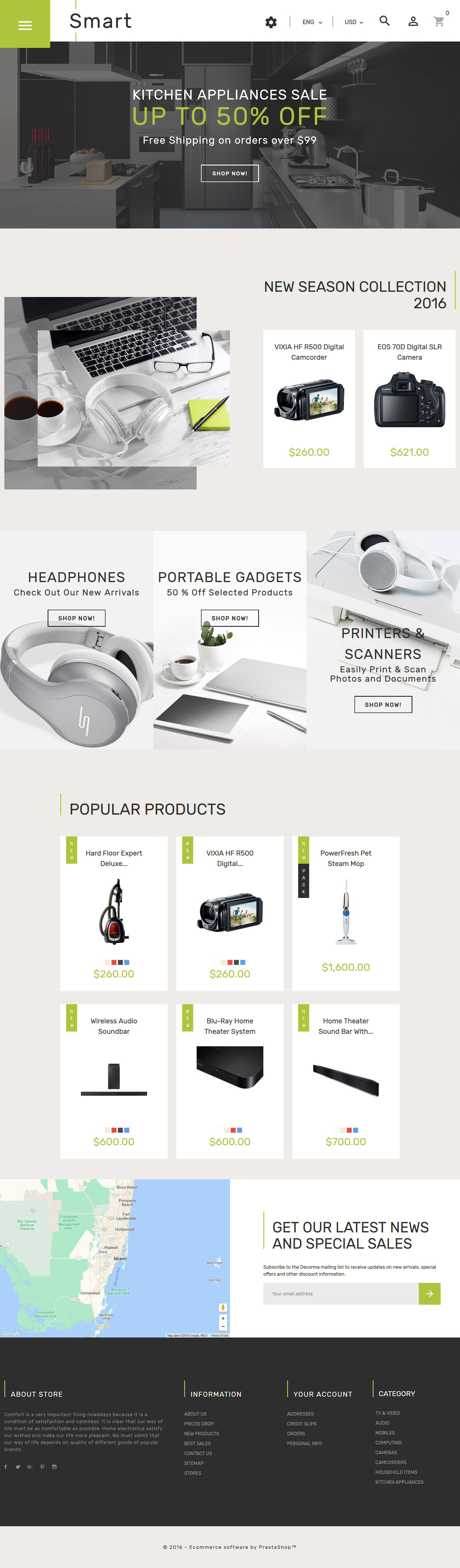 Smart - Gadgets & Electronics PrestaShop Theme