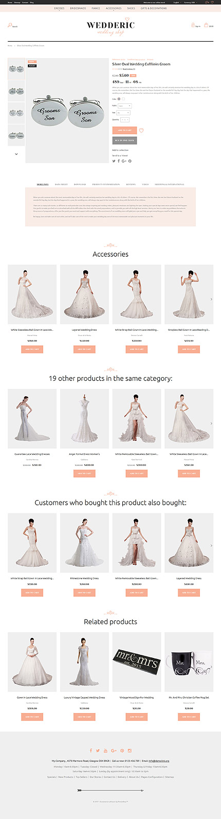 Prestashop Products Page Screenshot