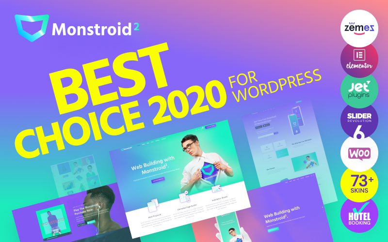 Monstroid2 - Multipurpose Modular WordPress Elementor Theme