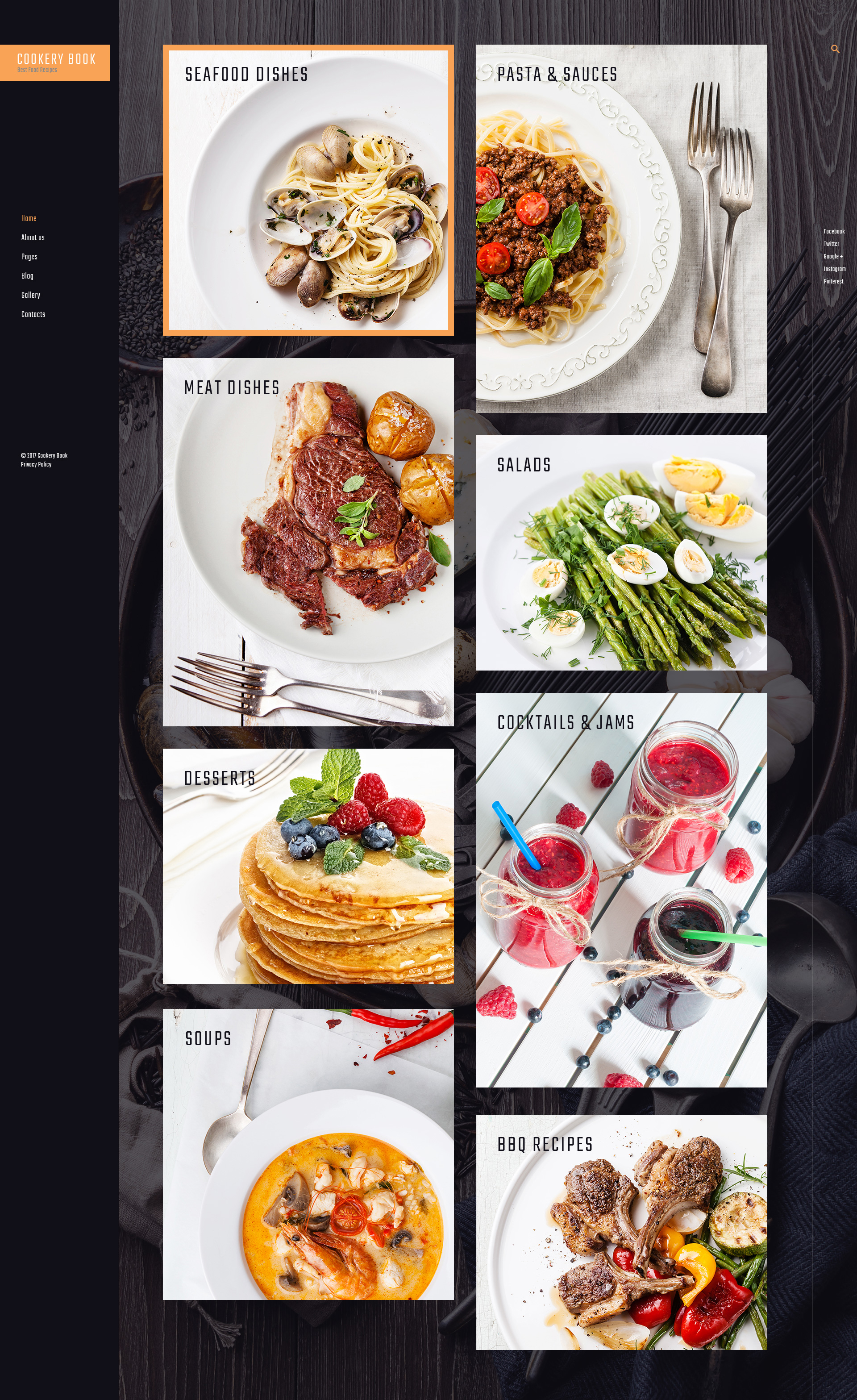 Cooking Responsive Joomla Template