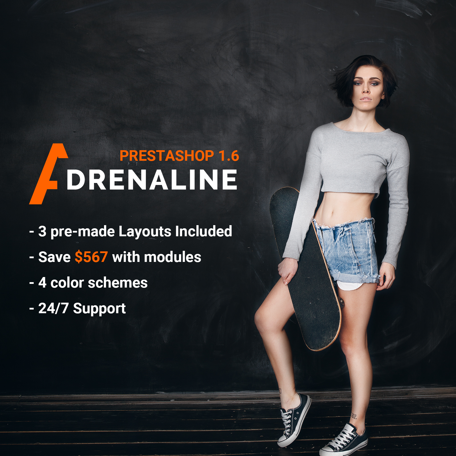 Adrenaline PrestaShop Theme